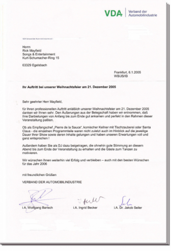 Komischer Kellner Frankfurt - Rick Mayfield Entertainment - Referenzen 06