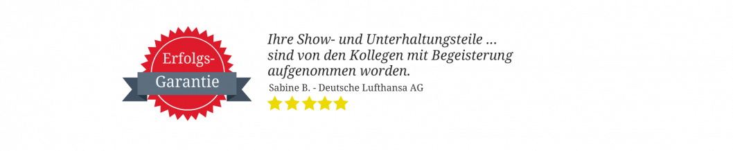 Comedy-Kellner-Frankfurt-Referenz-Lufthansa